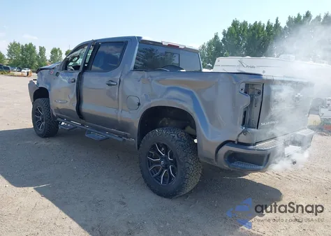 2022 Chevrolet Silverado 1500 Ltd 4Wd Short Bed Rst z USA, uszkodzony, nr VIN 3GCUYEED9NG156110